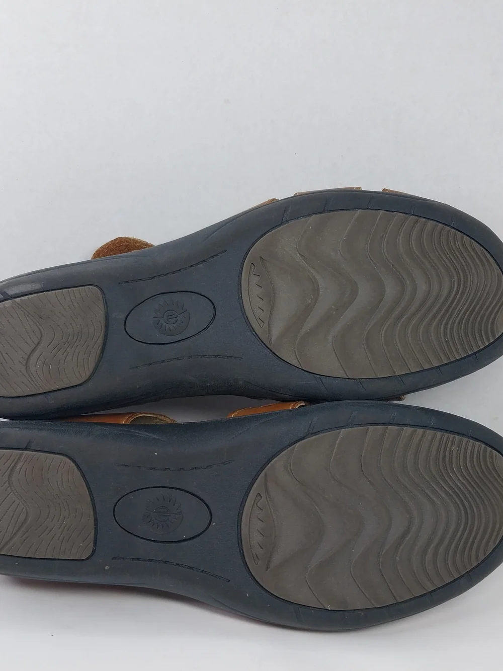 Earth Spirit Sandal Womens 8 Brown Fisherman Closed Toe Slip On Casual Leather - Picture 12 of 12